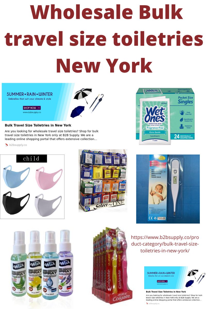 Travel Size Items Wholesale