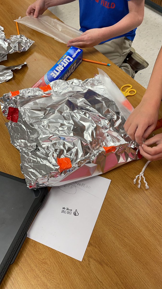 Want to add a fun dynamic to your STEM lessons? Make the material cost money. Students will learn to budget and spend money wisely. We are doing this with our candy bags. #edchat