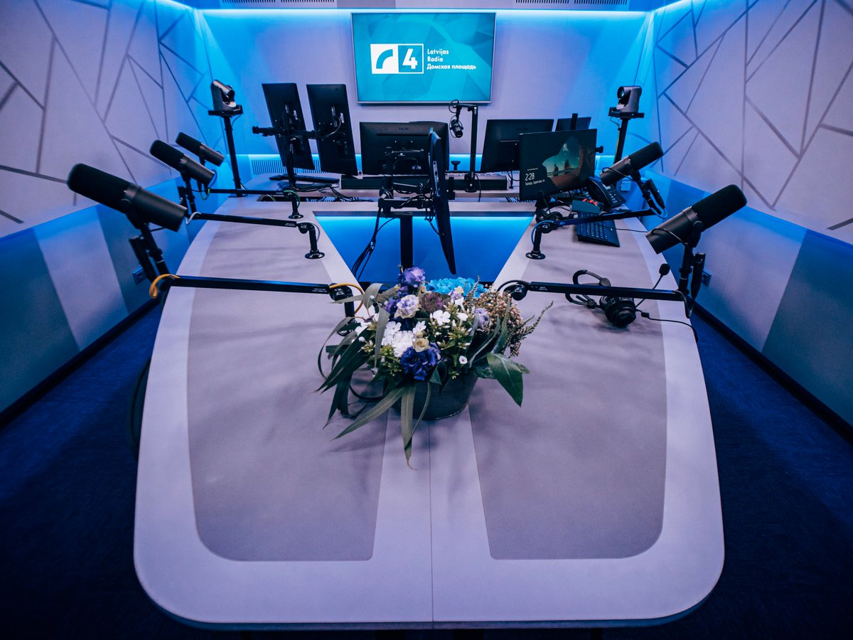 Повод праздновать: уже сегодня Латвийское радио 4 начинает вещать из новой мультимедийной студии! ej.uz/novaja-multime…