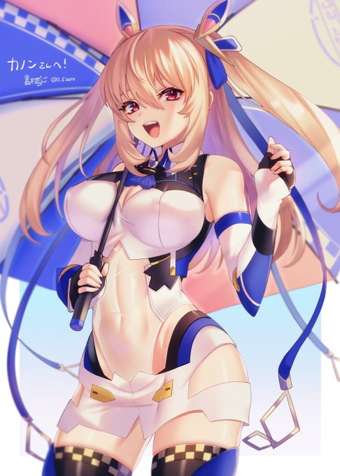 ぜろご様(@0_5zero)にskebで依頼させていただいたうちの子!
この思わず手を突っ込みたくなるようなぴっちりインナーの質感!
ドヤ顔もイメージどおりで素晴らしい…
大変素敵なイラストをありがとうございました! 