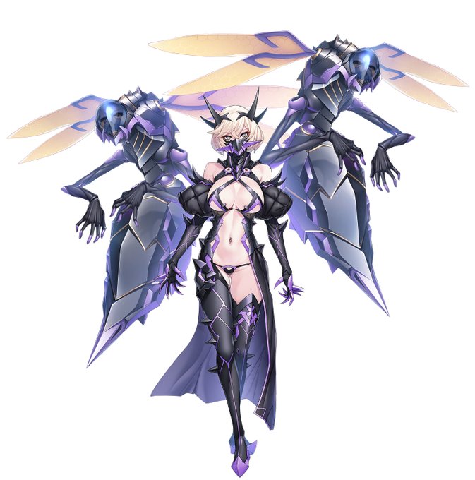 【対魔忍RPGX】9/16 16:00～よりガチャに新キャラ追加!
https://t.co/WpEF4QIxRW

新イベントに合わせて新たな臥者が追加。
SRキャラは ばん!先生謹製、死霊騎士ワイトが登場!!
死者に一時的に生命を与え操る力を持つレイスと呼ばれる高位魔族。屍の王を僭称する死霊卿に仕える。 