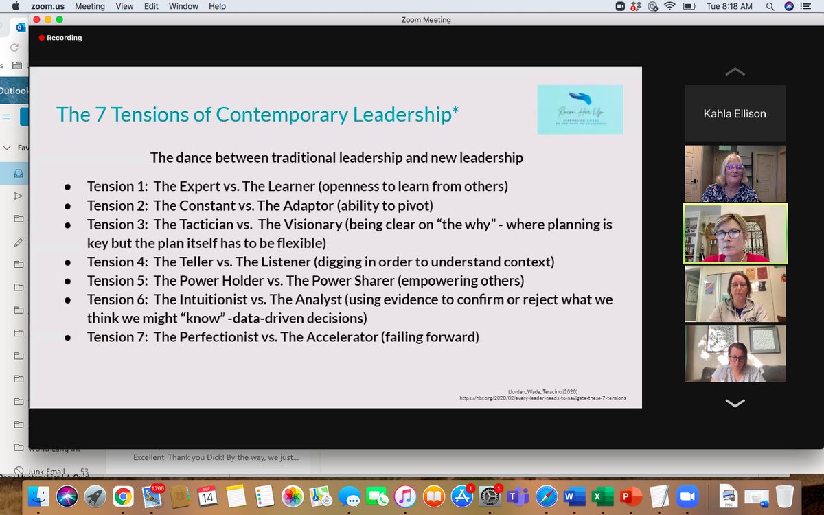 LBopenbook's tweet photo. Learning more about leadership coaching from brilliant & generous Kim Cullen #ISSedu @ISSCommunity @DuffyLiz @BKPfannl @awotoweyiss #liftuponeanother #empowerment #selfaware https://t.co/WTyItSmymn