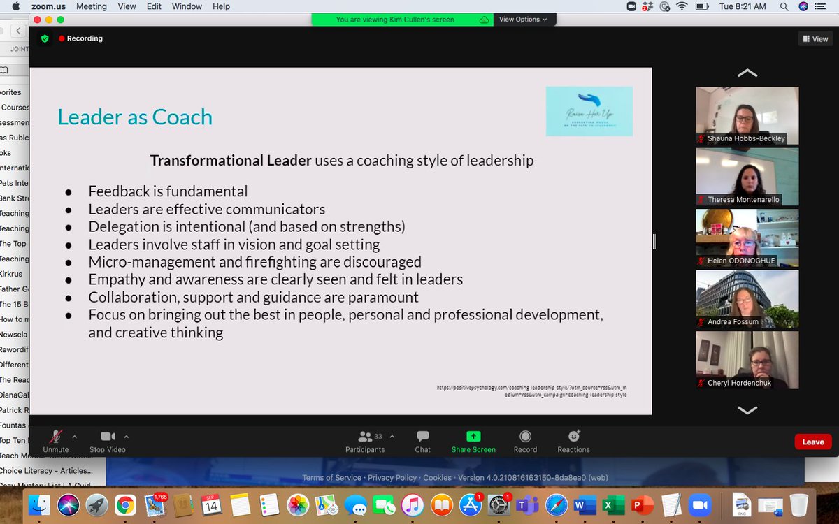 LBopenbook's tweet photo. Learning more about leadership coaching from brilliant & generous Kim Cullen #ISSedu @ISSCommunity @DuffyLiz @BKPfannl @awotoweyiss #liftuponeanother #empowerment #selfaware https://t.co/WTyItSmymn