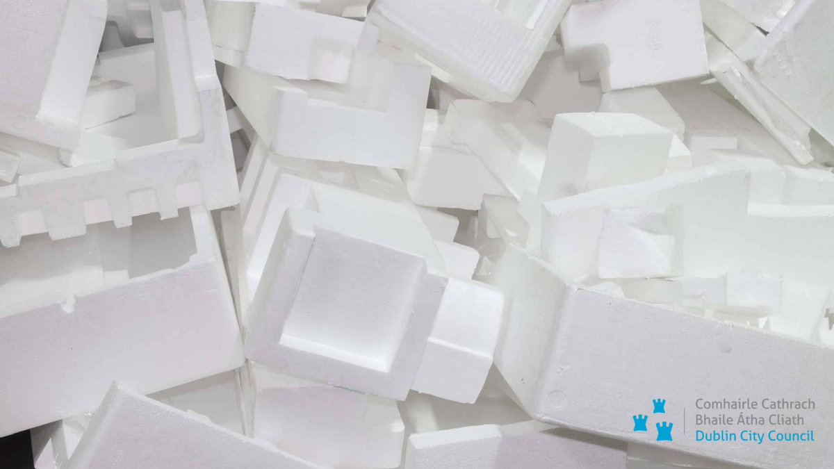 Did you know polystyrene can now be #recycled #free of charge at our Ringsend Civic Amenity Site? #reduce #reuse #recycle #dublinclimateactionweek #ClimateActionWeek #DCAW21 #ClimateAction #YourCouncil #SmallChangesBigImpact @DubCityCouncil #wastemanagement ♻️