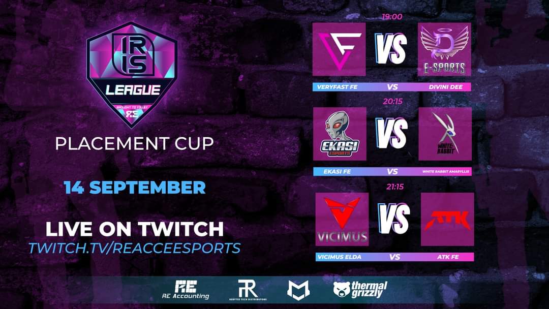 re_acce's tweet photo. Iris League 2021 is LIVE!!!!!

Tonight the first round of the league kicks off!

Come and support the first round tonight as matches will be live streamed by: @mck_eddie on our twitch channel.

Stream Link: https://t.co/AT1W6Dt2hN

#iris #femalecsgo #reacce #girlpower #SAesports https://t.co/kuWUhQav7l