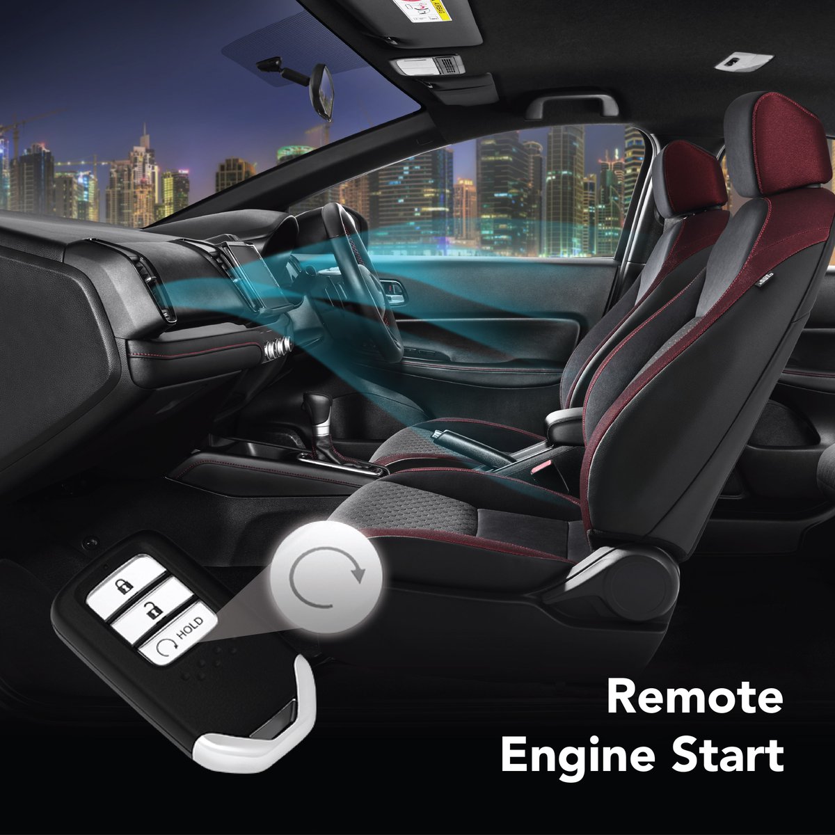 hondaisme's tweet photo. Hi, Hondaisme!
Tau kan kalau Honda City Hatchback RS punya fitur Remote Engine Start yang bisa nyalain mesin mobil dari jarak jauh? Jadi waktu kamu masuk mobil, Air Conditioner udah nyala!
Yuk cari tau lebih banyak di
https://t.co/wFFtjqAcQ8
#Honda #Hondaisme #ElevateYourMove https://t.co/58qxPZdTX0