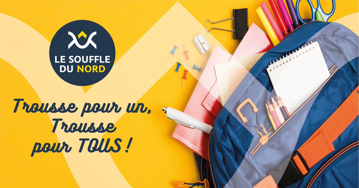 Nvelle collecte <a href="/LeSouffleDuNord/">Le Souffle du Nord</a>. Trousse pour 1, trousse pour tous ! Comme nous sommes de grands enfants, nous avons décidé d’aider Feutres &amp; Cie, créé par des enfants pour des enfants. Nous sommes sûrs que vous aussi, alors prêts ? A vos fournitures ! colibris.link/51MNV