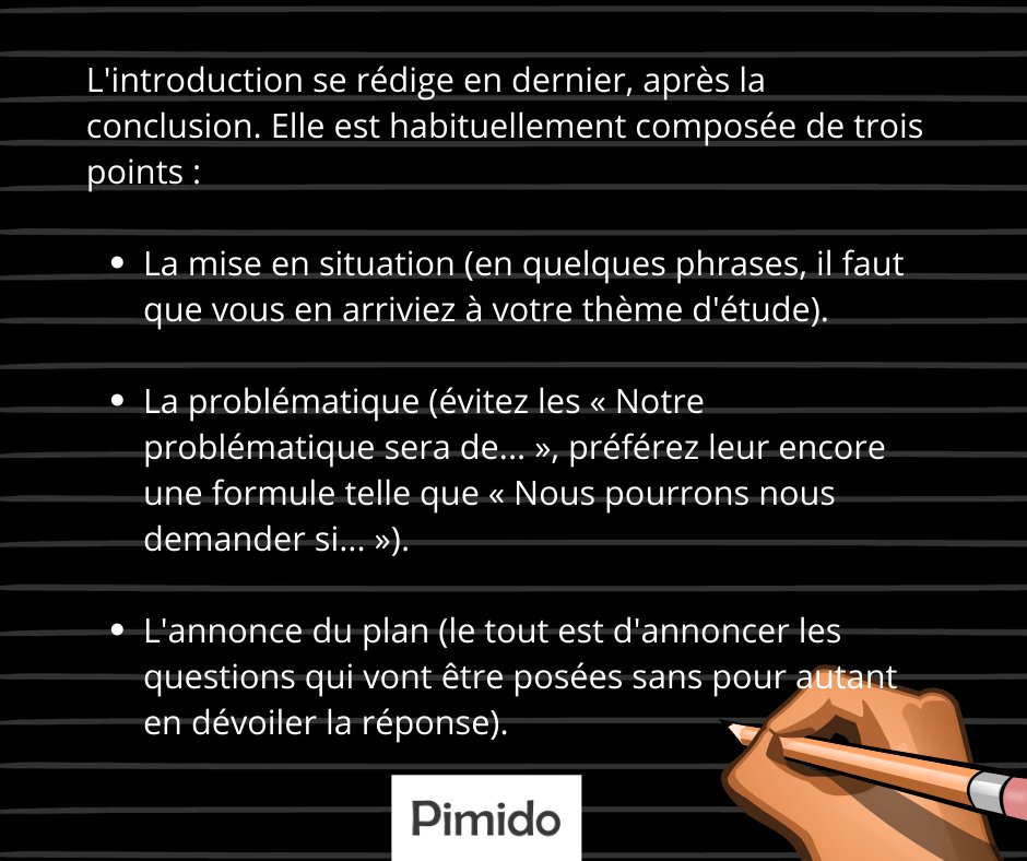 Docs_school's tweet image. L'introduction du mémoire ☝️

#pimido #redactionmemoire #memoire #etudiants