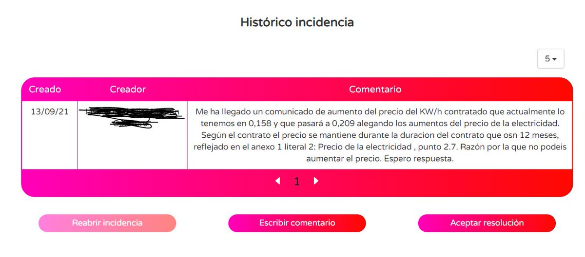 pilibox's tweet photo. @mipodo  Me ha llegado un comunicado de aumento del precio del KW/h contratado que actualmente lo tenemos en 0,158 y que pasará a 0,209 alegando los aumentos del precio de la electricidad. Según contrato el precio se mantiene durante 12 meses. ESTAFA https://t.co/Xichr0Hrto