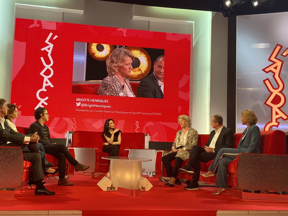 « Il fallait oser candidater à la présidence du CNOSF : je suis ravie de dédier cette victoire à toutes les femmes ! » <a href="/BrigitHenriques/">Henriques</a>, <a href="/FranceOlympique/">FranceOlympique</a>
#Télévisionnaire