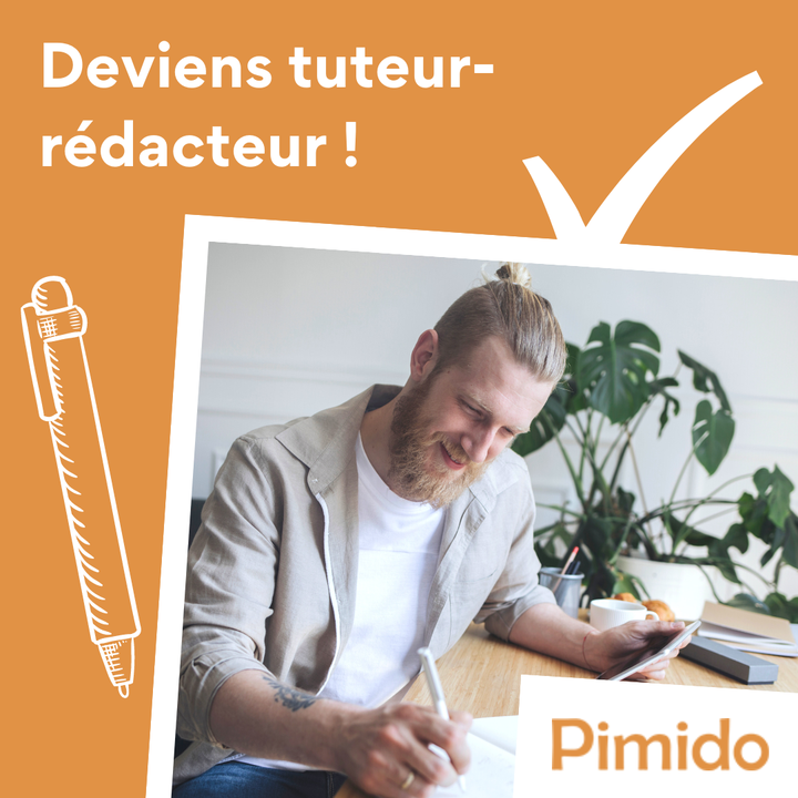 Docs_school's tweet image. Avec Pimido, tu peux être rémunéré en devenant tuteur-rédacteur ! ✍️ 
👉 Inscris-toi sur notre site  ow.ly/QaQ450G9v56

#pimido #antiplagiat-#tuteurs #redacteurs #student
