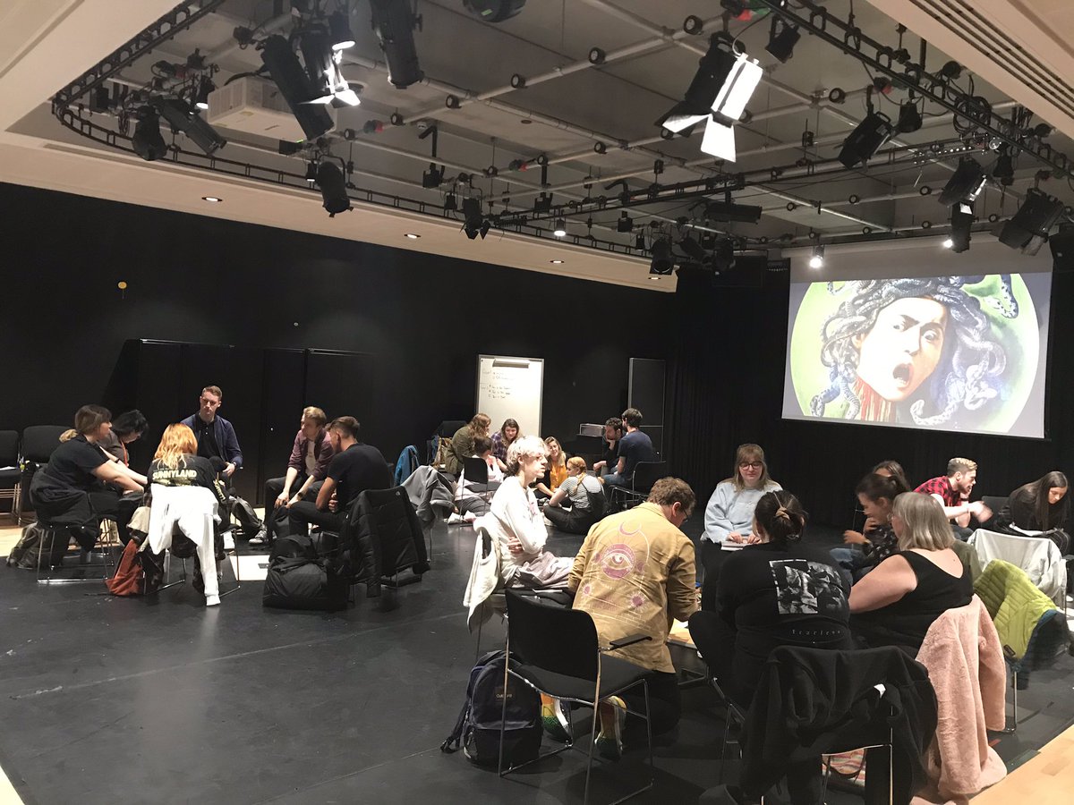 Launching research project with MMU PGCE Drama students. Part of ‘Socially Distanced Stories’ working with <a href="/DrCJBolton/">Dr Chris Bolton</a> and <a href="/Big_Brum/">Big Brum Theatre</a>