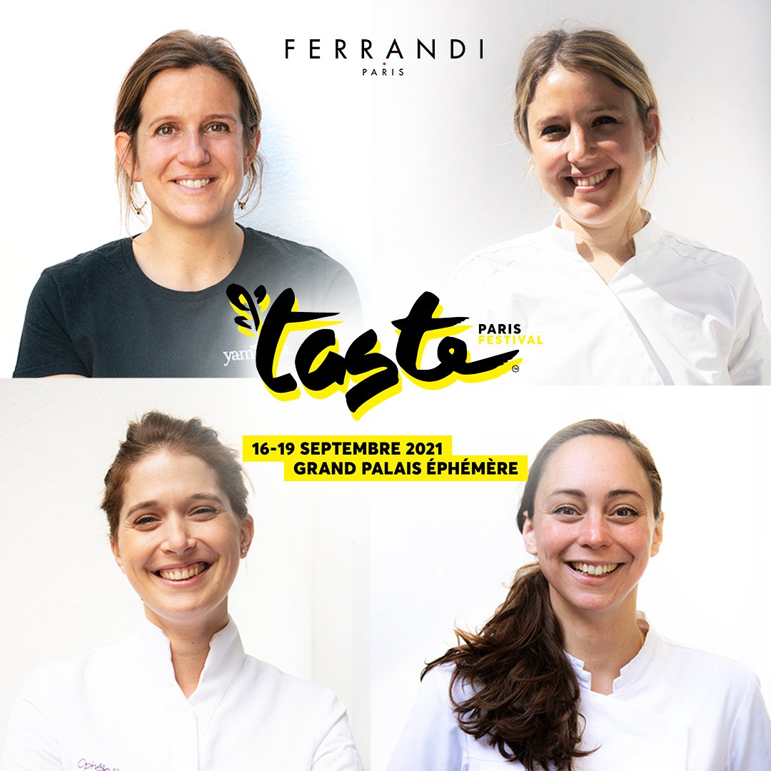 FERRANDI Paris (@ferrandiparis) on Twitter photo Retrouvez le restaurant <a href="/FERRANDIParis/">FERRANDI Paris</a> avec un casting 100% féminin au festival <a href="/Taste_ofParis/">Taste of Paris</a> !🙌
Les cheffes présentent seront Adeline Grattard, Manon Fleury, <a href="/NinaMetayer/">Nina Métayer</a> et Ophelie Bares. Chaque jour, dégustez leurs plats sucrés et salés ! #tasteofparis #ferrandiparis Retrouvez le restaurant <a href="/FERRANDIParis/">FERRANDI Paris</a> avec un casting 100% féminin au festival <a href="/Taste_ofParis/">Taste of Paris</a> !🙌
Les cheffes présentent seront Adeline Grattard, Manon Fleury, <a href="/NinaMetayer/">Nina Métayer</a> et Ophelie Bares. Chaque jour, dégustez leurs plats sucrés et salés ! #tasteofparis #ferrandiparis