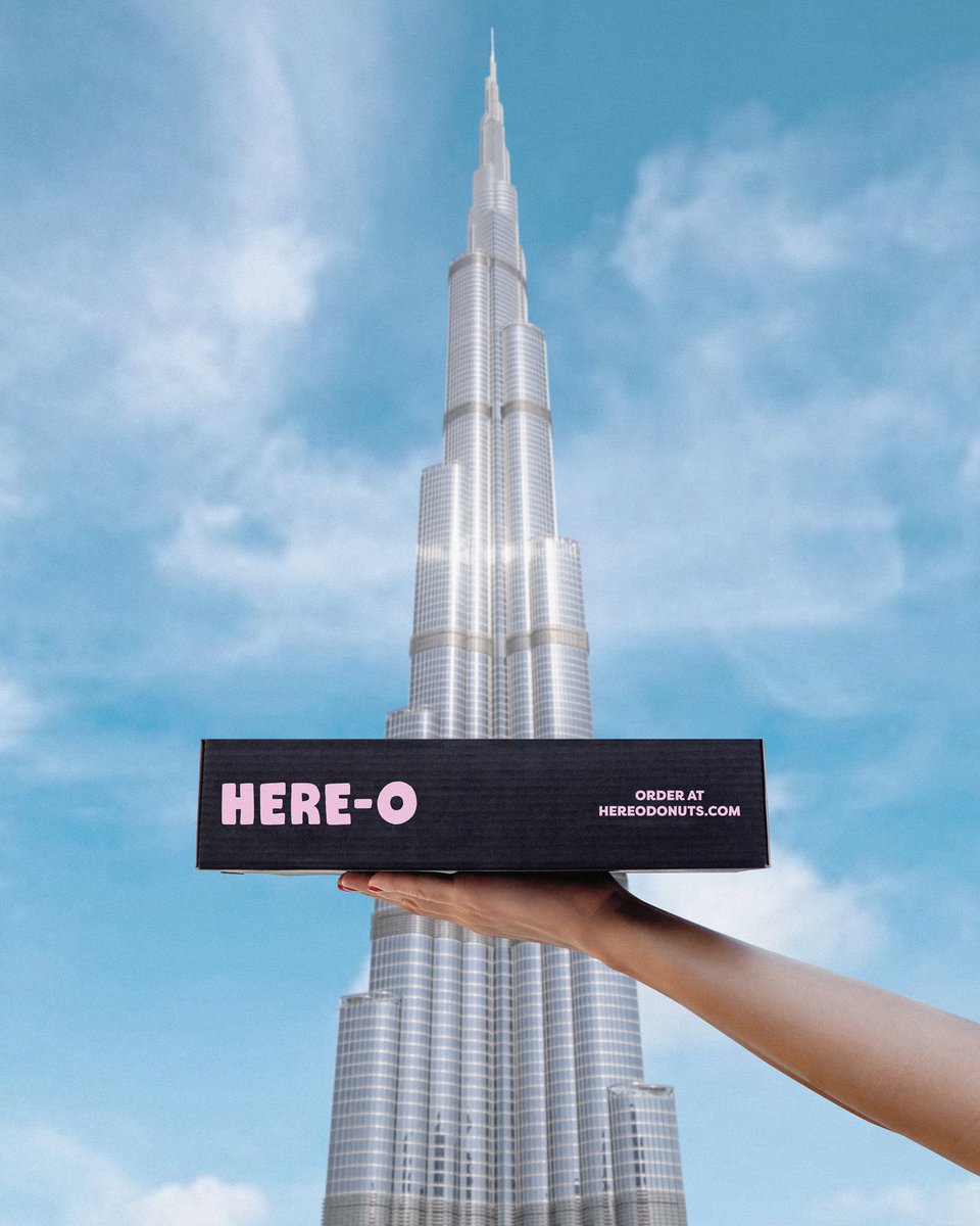 hereodonuts's tweet photo. The world's most iconic building. The world's most iconic donuts
HERE-O Donuts
Delivering Iconic Donut Perfection
HERE-O, THERE-O, EVERYWHERE-O!
#MYHEREO #donutsuae #vegandonut #uaefoodie #veganuae #veganism #vegandubai #vegandessert #healthyfood #dubaivegans #dubaiveganbakery https://t.co/g29JyfbUML