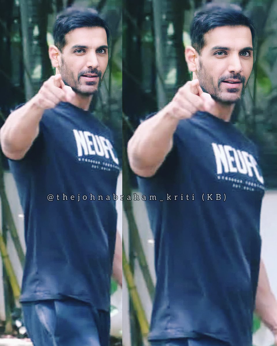 John_abraham_KB's tweet photo. Mr. Good Looking be like:
   Hey..Why r u staring at me such way?

Me: I'm totally helpless
Can't even blink my eyes.U r looking jst phenomenally Handsome MAN!!
My Goodness😍❤️🙈🤷

Jst On Fire our #HandsomeHunk @TheJohnAbraham 🙌💯

#NewLook #Pathan #PhotoOfTheDay #JohnAbraham https://t.co/jufVrDnKvj