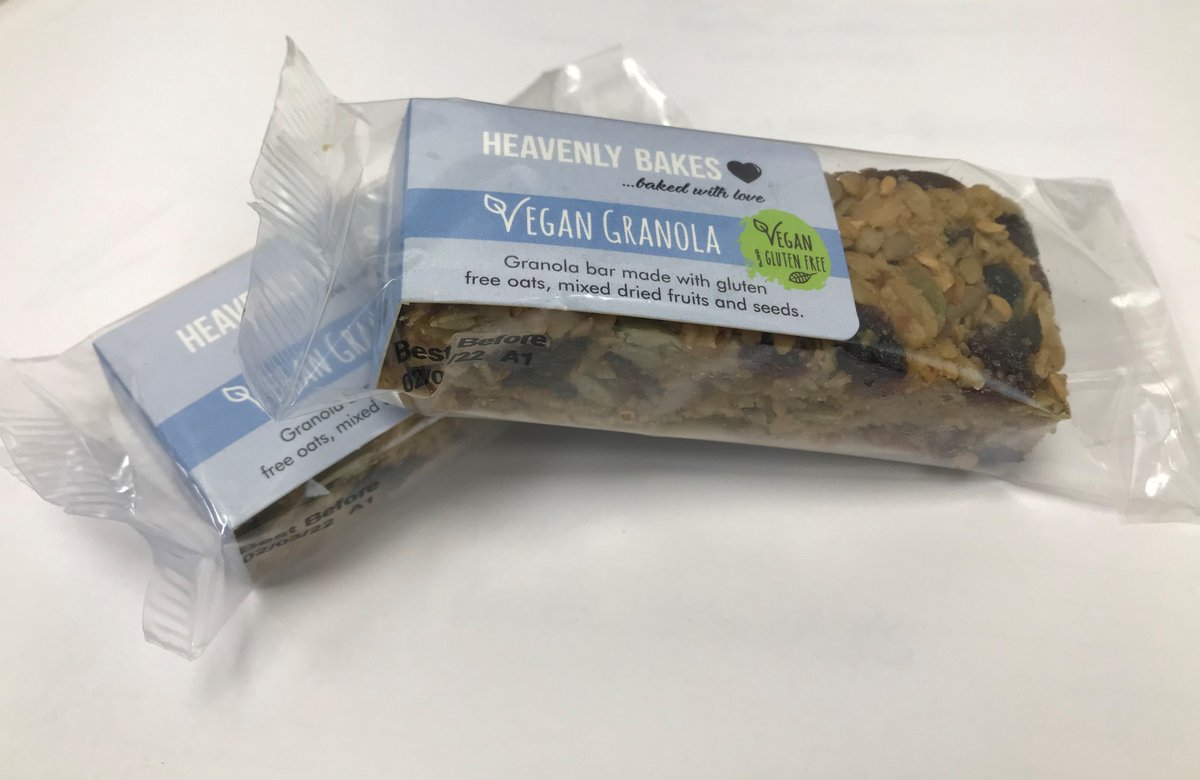 We are very excited to introduce a new range of vegan and gluten free options! The first one is a Granola Flapjack bar, delicious!

mobberleycakes.co.uk

#mobberleycakes #Cheshire #glutenfree #Vegan #glutenfreegranola #vegangranola #flapjack #treatyourself #grabandgo