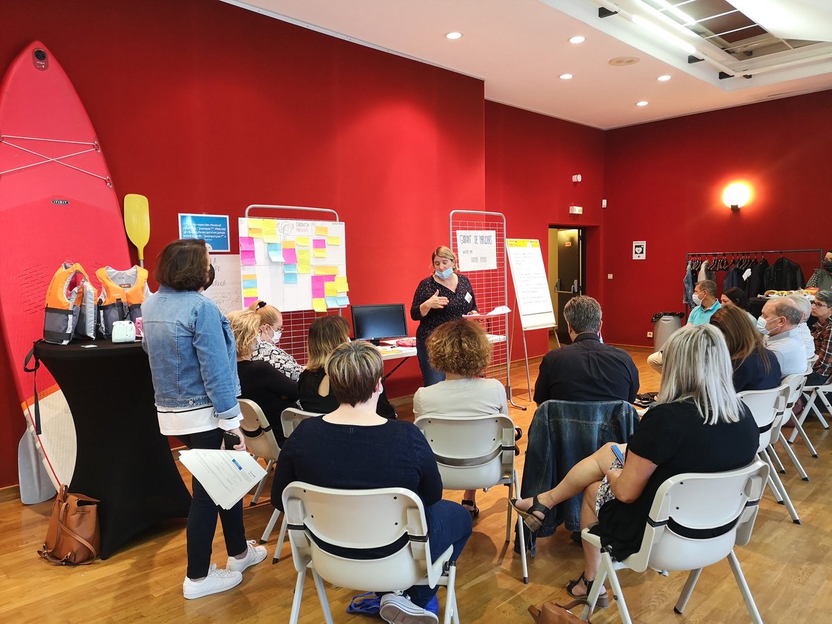 ardennescd08's tweet photo. Journée de travail pour le #CD08, @poleemploi_GE et les partenaires de l'#insertion. Une journée animée par @poleemploi_LAB
Objectif : imaginer le Service Public de l'Insertion et de l'#Emploi de demain pour les #Ardennes et garantir un parcours simplifié pour l'usager. https://t.co/YtuMxYtWhR