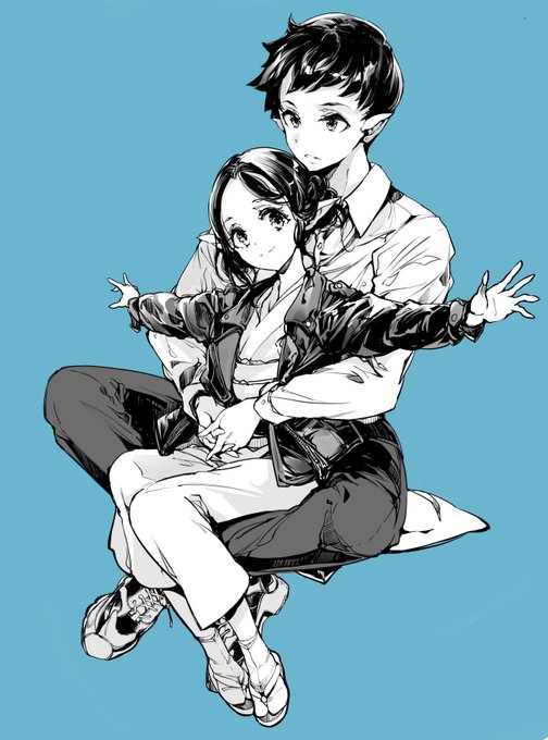 ゑる婆ちゃんとひ孫のオレが再婚するまでの話(仮)。
次描こうと思ってる同人漫画です 