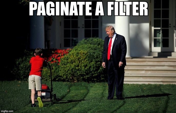 overflow_meme's tweet image. Paginate a filter stackoverflow.com/questions/6882… #django #djangopagination #djangofilter