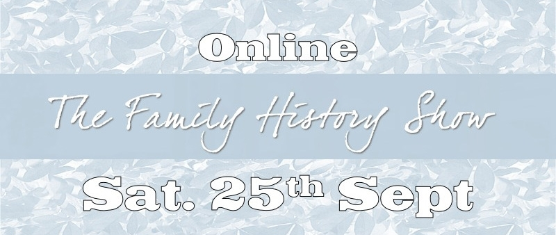 Today is the day for the Family History Show Online <a href="/FamHistoryShow/">TheFamilyHistoryShow</a>. AGRA are providing family history research advice as well as information for those interested in becoming a professional genealogist and joining AGRA. Come and say hello! thefamilyhistoryshow.com/online/