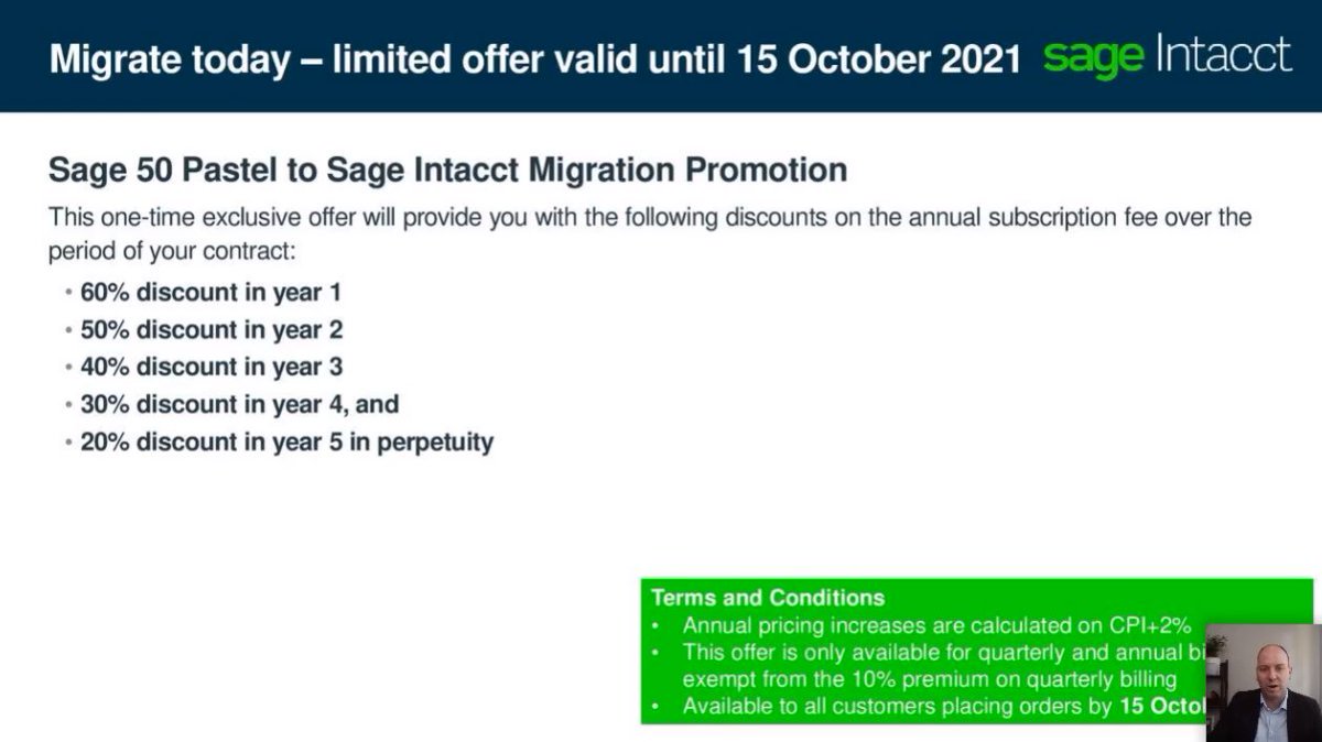 AWCape can help you to make the switch from Sage 50 Pastel to <a href="/SageIntacct/">Sage Intacct</a> - this promotion is valid until 15 October.

Get in touch with us - read more here:
awcape.co.za/sage-cloud-mig…

<a href="/JeffRyan42/">Jeff Ryan</a> <a href="/HartmanGerhard/">Gerhard Hartman</a> 
<a href="/SageGroupZA/">Sage South Africa</a>