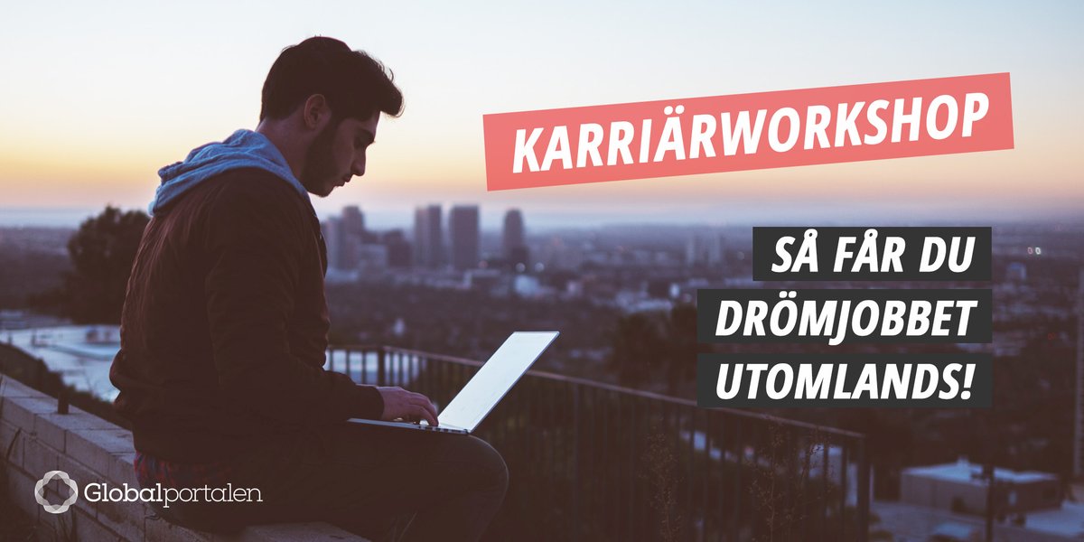 Är du ung och drömmer om att jobba på FN, ambassad eller att få en utlandstjänst på en biståndsorganisation? Delta i vår digitala workshop 30/9 kl 16-18!

👉 eventbrite.se/e/karriarworks…