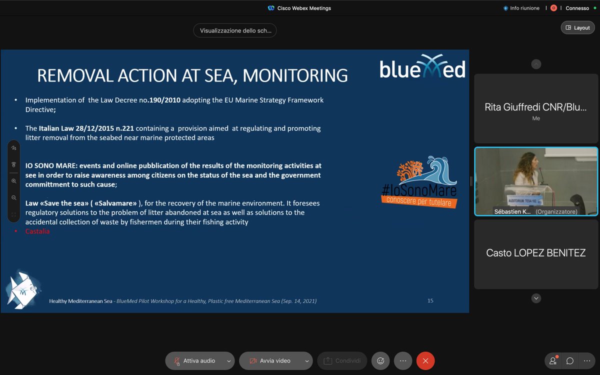 BlueMedEU's tweet image. More speakers and BlueMed staff at the BlueMed Pilot workshop in Venice @CNRDTA #ISMAR @Unibo  @Transport_EU @MiTE_IT