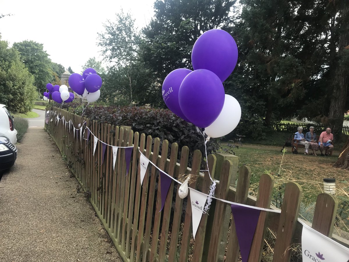 andreab475's tweet photo. We all enjoyed a late summer garden party here at Gracewell of Maids Moreton at the weekend! It was a fabulous day and the sun came out for us! #Summer celebration ⁦@GracewellHealth⁩ @TantaS20 https://t.co/rhr5VDzh4p