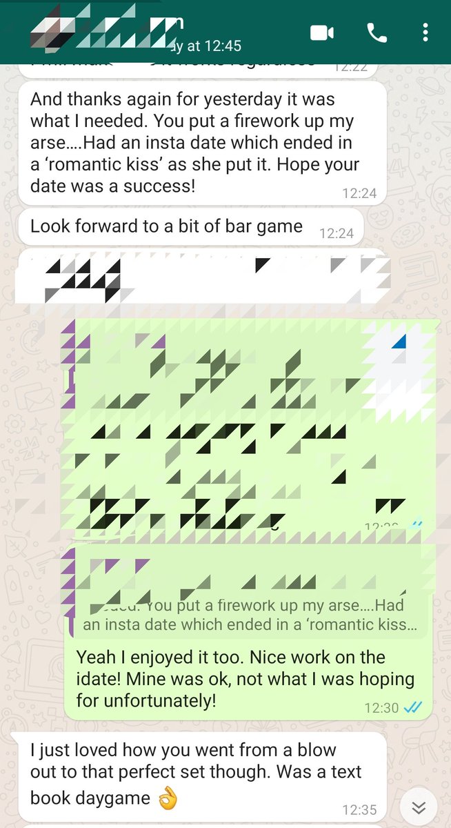 RoyWalkerPUA's tweet photo. Little bit of feedback from yesterday's infield session.
#daygame #coachroy https://t.co/ArbXqOrAW7