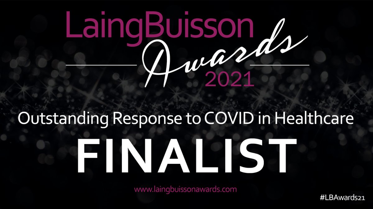Pure_Physio's tweet photo. We are so excited to announce that Pure Physiotherapy has been selected as a finalist for the @LaingBuisson  Outstanding Response to Covid in Healthcare award! 
The whole team has worked so hard throughout the pandemic and we are so proud of all our staff efforts. #LBAwards21 https://t.co/gP6pkJTFjZ