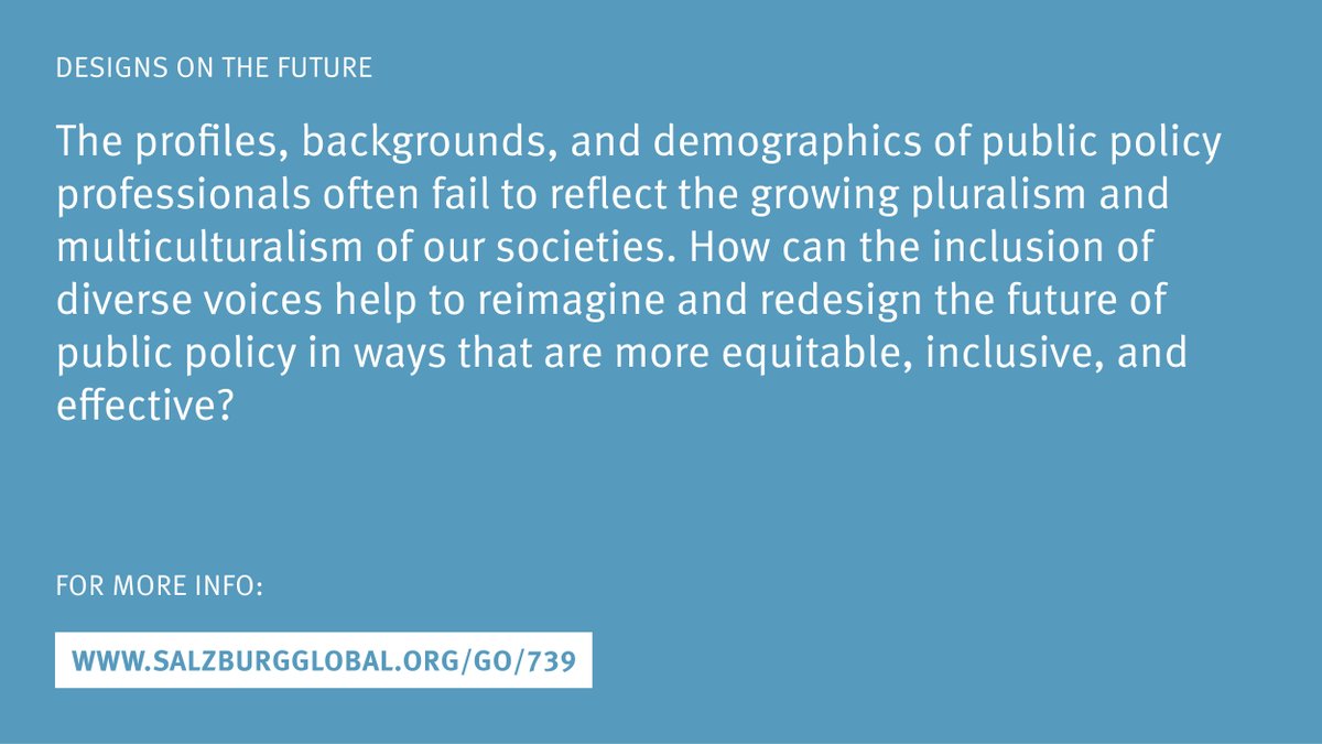 SalzburgGlobal's tweet photo. .@DrJacquiDyerMBE and @Afrofinnomenon will speak at @SalzburgGlobal's next #DesignsOnTheFuture webinar: Why Do We Need New Voices in Public Policy? Find out more, and register to save your spot: https://t.co/GaeGgXpmRf #PublicPolicy #NewVoices @WaltDisneyCo https://t.co/puSDQ8gRuJ