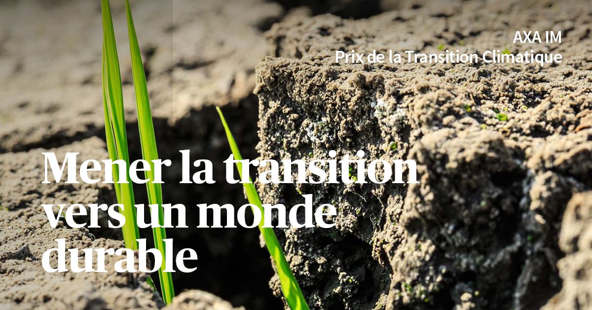 AXA IM France (@axaim_fr) on Twitter photo Aujourd'hui nous lançons le Prix AXA IM pour la Transition Climatique en collaboration avec <a href="/AXAResearchFund/">AXA Research Fund</a> afin de reconnaître la contribution innovante de la recherche en matière de lutte contre le réchauffement climatique. bit.ly/397BIOs #climat #DeveloppementDurable Aujourd'hui nous lançons le Prix AXA IM pour la Transition Climatique en collaboration avec <a href="/AXAResearchFund/">AXA Research Fund</a> afin de reconnaître la contribution innovante de la recherche en matière de lutte contre le réchauffement climatique. bit.ly/397BIOs #climat #DeveloppementDurable