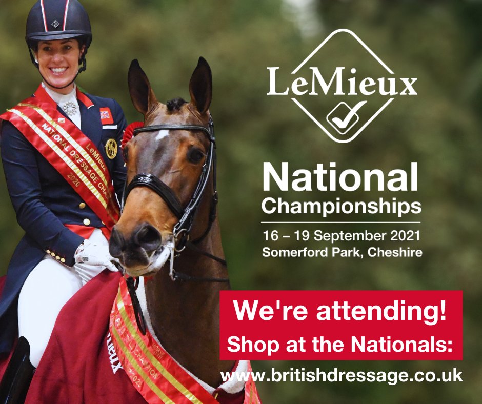 We are pleased to be attending The LeMieux National Championships this week at Somerford Park! We wish all competitors the best of luck and welcome everyone to come by our trade stand #36!

#BritishDressage #Haygain #LeMieux #LeMieuxNationalChampionship #haysteamersuk