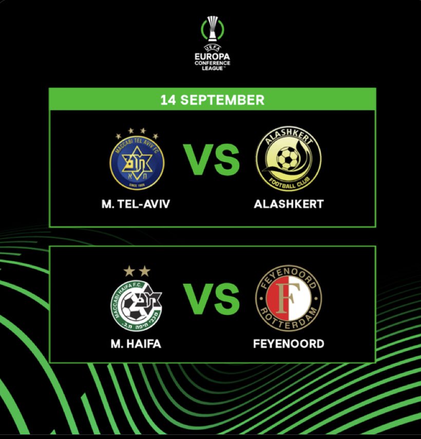 Hoy empieza la Uefa Europa Conference League, la Conference para los amigos. Adelantan sus partidos los equipos israelíes para evitar coincidir el jueves con la celebración del Yom Kippur