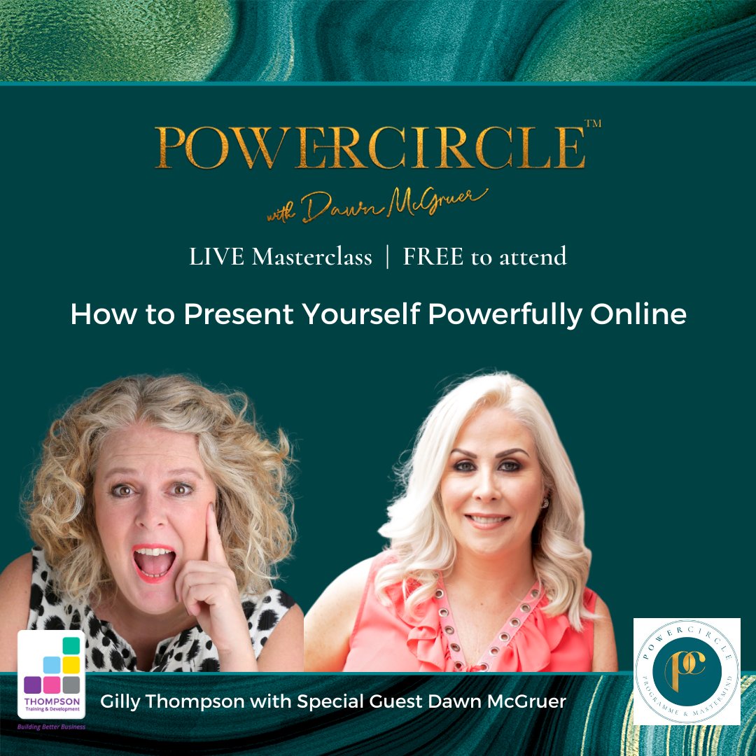 What are you doing tomorrow at 12pm? ❓❓❓

I'm hosting a FREE live Masterclass with special guest Dawn McGruer on How to Present Yourself Powerfully Online. 😲❤

This workshop is not to be missed and its FREE - just register here
<a href="/DawnMcgruer/">Dawn McGruer</a> 
buff.ly/2XnPE4L