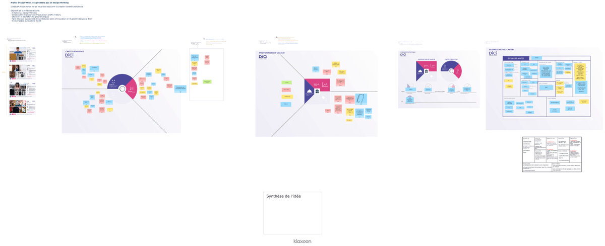 A nouveau, nous sommes ravis d'avoir animé le 2e atelier "1ers pas en design thinking" ds le cadre de la #francedesignweek !
Nantes, Lille et Dubaï se sont investis dans l'initiation et la mise en pratique ! Merci aux participants pour leur implication !
francedesignweek