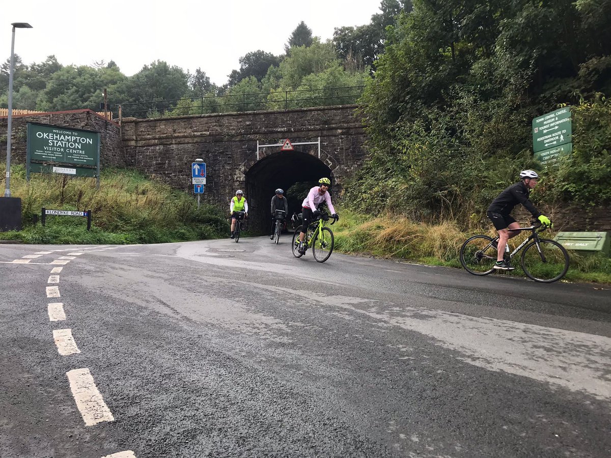 TheIronGiant_'s tweet photo. The Iron to Iron ride from #meldonviaduct in Devon to @TheIronGiant_ is underway.
Please sponsor the riders if you can.
https://t.co/os9malP0KZ
You can follow there progress here. https://t.co/vkXWL9zN9d