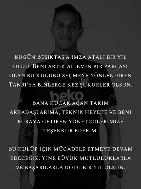 souza5's tweet photo. Teşekkürler @Besiktas 🎂🎉🎈 https://t.co/jlpLrMDvS7