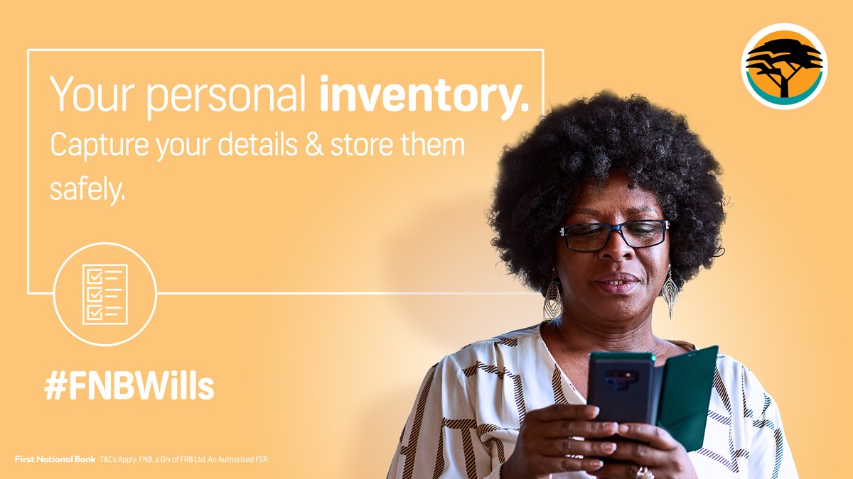 FNB South Africa on Twitter "Capture important items from your info 🗃