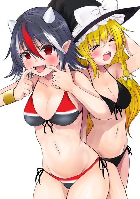 #みずはん画
編集技術が高くてすごいです!
※水着は仕様です。 