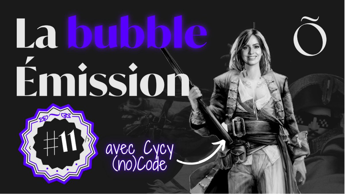 ToolsOttho's tweet photo. Dès jeudi, on retrouve la plus badass des #nocodeuses en direct de la #Bubble émission.
@cybercycy où es-tu ? 😍
Rdv jeudi à 14h en direct sur la chaîne #Twitch de @NoCodeFrance 😋
👉 https://t.co/QMBGeR2USv https://t.co/lrpjzSUYvH