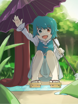 #このタグを見た人は推しの初描きと現在の絵を載せる
☺️6年前の小傘ちゃん←→6年後の小傘ちゃん😍 