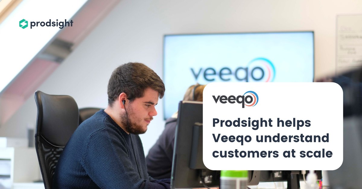 “We relied heavily on sales conversations and feedback from the success team, which biased the persona we were listening to.”

Learn how Prodsight is helping <a href="/Veeqo/">Veeqo</a> not leave any customer data on the table.

on.prodsight.ai/3iplXrU