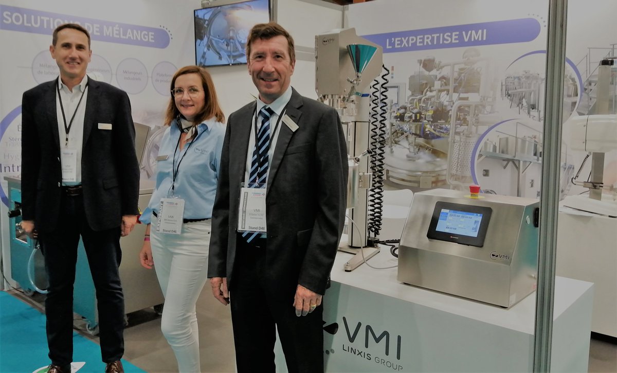 VMI_Mixing's tweet photo. [Healthcare Process] Our team is ready for three exciting days at the trade show @pharmacosmetech, in Chartres (France)!😃
Meet them at booth #D48 to discuss about your industrial mixing processes.
#pharmaceuticalindustry #cosmeticsindustry #production #mixing #industrialprocess https://t.co/Pmq8MYQjRn