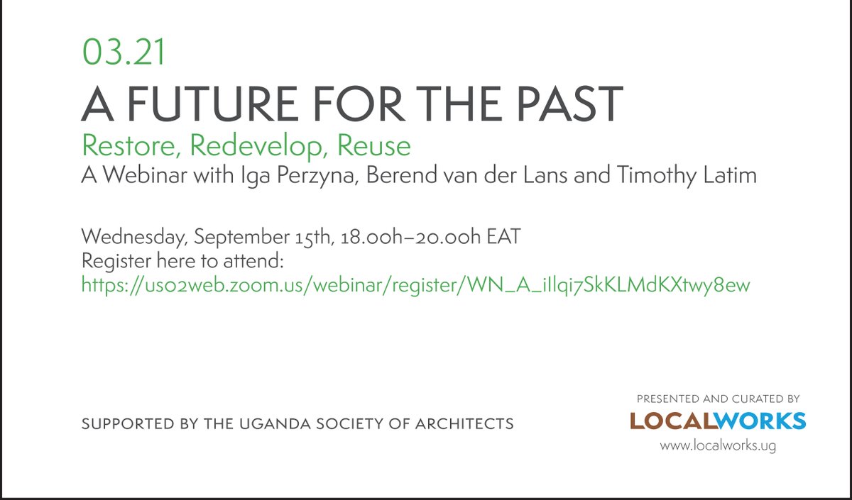 AAmatters1's tweet photo. Another Localtasks session and we are part of it! Join us in the upcoming session on preserving heritage in the East African context. 
👉Register here: https://t.co/y3EQroORkM https://t.co/jMIkmSRNz5