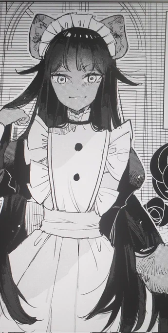 褐色ハイエナメイドさん 