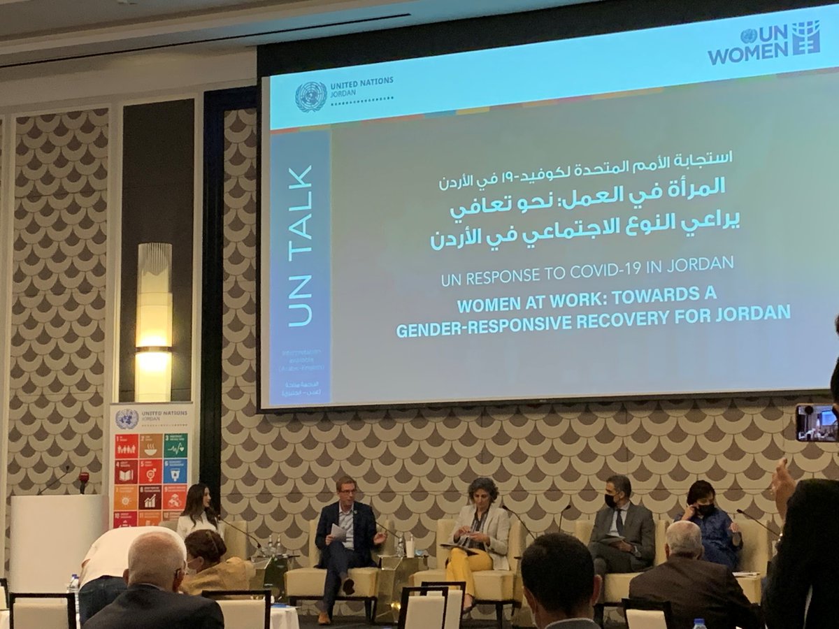 The local network participation in UN talk under the title, Women at work: Towards a gender- responsive recovery for Jordan.
#globalcompactnetworkjordan #UNGlobalCompact #jordan #goals #UNWomen #CovidRecovery #jordan #womenempowement