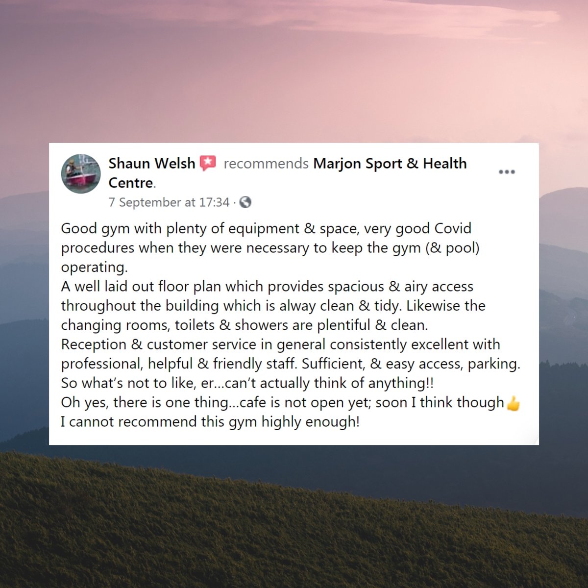 We love knowing our members are happy with their decision in choosing us for their #health and #fitness needs! We're committed to providing our members with a  positive experience and continue to work hard to uphold this.
