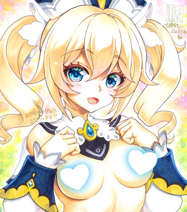 今日の色紙356日目
原神 バーバラ

#描いた色紙なるべく毎日アップする
#コピック #アナログ絵 #原神 #バーバラ 