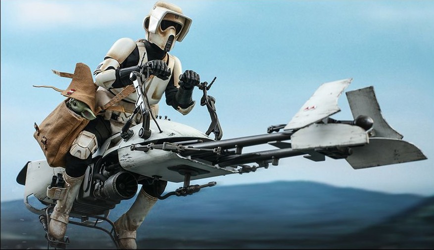 MrLeitor's tweet photo. De camino...
En breve Foto Review...
¡Qué alegría da cuando te avisan de que sale para tu casa una pre-order!
#ScoutTrooper #Grogu #SpeederBike #MotoJet 😅 https://t.co/PdDgtHavkE